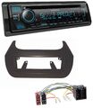 Kenwood Bluetooth USB CD MP3 DAB Autoradio für Citroen Nemo Fiat Fiorino Qubo Pe