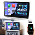 4+64G Android13 Autoradio GPS Navi Wifi für VW Passat B6 B7 CC Magotan 2010-2015