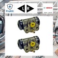 2x ORIGINAL® Bosch Radbremszylinder Hinten, Links, Rechts für Nissan Vanette