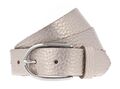 Vanzetti Glitter Radiance 30mm Metallic Belt W95 Gürtel Platinumgold Metallic