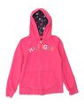 Tommy Hilfiger Mädchen grafischer Kapuzenpullover mit Reißverschluss 12-13 Jahre groß rosa AO05