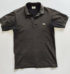 Lacoste Polo Shirt Herren Schwarz black  Größe 2 s small man men