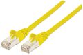 Intellinet Network Patch Cable, Cat7 Cable/Cat6A Plugs, 3m, Yellow, Copper, S/FT