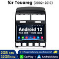 Für VW Touareg 7L 2002-2010 Carplay Autoradio Android 12 GPS NAVI BT SWC 2+32GB