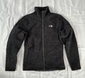 THE NORTH FACE Teddy Fleecejacke Zip Kragen | Anthrazit Schwarz Gr. S Herren