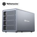 USB3.0 4 Bay Festplatten Gehäuse SATA 5Gbps Externe for 2.5"/3.5" Zoll HDD & SSD