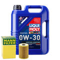 Motoröl 0W30 LIQUI MOLY Synthoil Longtime Plus 5L +MANN Ölfilter