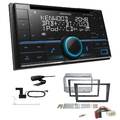 Kenwood 2-DIN Receiver Autoradio Bluetooth für Suzuki Wagon R+ 2000-2006 schwarz