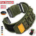 Nylon Sport Armband Für Garmin Fenix 7 7X 6 6X Pro 5 5X Plus 3 HR Epix 965 955