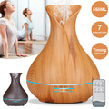 7 LED Licht Ultraschall Luftbefeuchter Aroma Diffuser Diffusor Humidifier 550ML