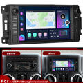 Carplay Für Jeep DODGE Chrysler 7" Android 13 Autoradio GPS WIFI 4G 8Kern 4+64GB