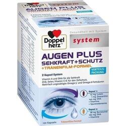 DOPPELHERZ Augen plus Sehkraft+Schutz system Kaps.  120St