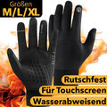 Winter Handschuhe Touchscreen Herren Damen Fahrrad Thermo Warme Wasserdicht