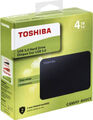 TOSHIBA Canvio Basics 4TB 2,5 Festplatte 4000GB Extern Festplatte Schwarz