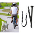 Fahrradleine Hund Set Fahrrad Hundeleine Abstandshalter mit Fahrradhundehalter