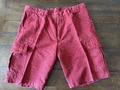 Loro Piana Shorts Bermuda Shorts Aus Leinen/Baumwolle Farbe Rot Größe 52 It