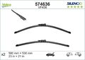 Wischblatt Scheibenwischer SILENCIO FLAT BLADE SET VALEO 574636 für SMART FORTWO