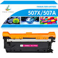 1 Toner Für HP 507A CE403A LaserJet 500 color M551 dn M570 dw MFP M575dn Magenta