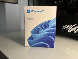 Microsoft Windows 11 Home 64-Bit Betriebssystem-Software USB Stick.