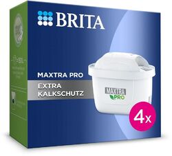 Brita Wasser Zu-/Aufbereiter-Zubehör MAXTRA Pro Extra Kalkschutz Pack 4  Filter