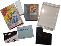 Nintendo NES Spiel Mega Man 4 OVP , Anleitung ,CiB ,Komplett ,Mit Acryl Hülle ..