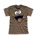 T-Shirt Krümelmonster Kekse Karneval Fasching Sesamstraße Kinder Herren 116-5XL