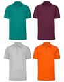 Fruit of the loom Herren Poloshirt Polohemd Polo Shirt Oberteil Kurzarm Basic Fr