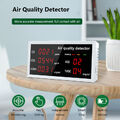 5 in 1 Luftqualität Monitor CO CO2 HCHO TVOC AQI Messgerät Detektor Lufttester