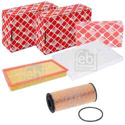 FEBI FILTER INSPEKTIONSPAKET passend für AUDI A3 8L SEAT LEON 1M TOLEDO OCTAVIA