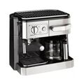 DeLonghi BCO 420 Kombi Kaffeemaschine Silber/Schwarz Espresso Kapselmaschine 1 L