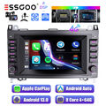 Autoradio Carplay Android 13 4+64G Für Mercedes Benz A/B W169 W245 GPS NAVI Cam