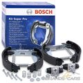 BOSCH BREMSBACKEN SATZ SUPER PRO HINTEN FÜR VW POLO 6N 9N CLASSIC 6V VENTO 1H 