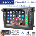 Für Opel Corsa C D Astra H G Meriva A Autoradio 32GB Android 13 Carplay GPS Navi