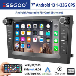 Für Opel Corsa C D Astra H G Meriva A Autoradio 32GB Android 13 Carplay GPS Navi