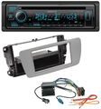 Kenwood Bluetooth DAB CD MP3 USB Autoradio für Seat Ibiza (ab 08) - dublingrau