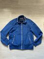 Tommy Hilfiger Jacke Gr. XL Blau Windbreaker Übergangsjacke Blouson Anorak