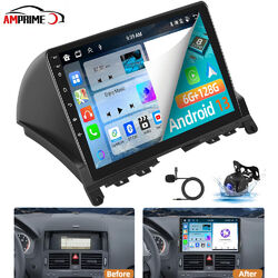 6G+128G Android 13 Carplay 8-Kern Autoradio Für Mercedes Benz C Klasse W204 S204