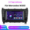 Für Mercedes-Benz C/CLK/CLC Klasse W203 W209 Carplay Autoradio Android13 GPS Nav