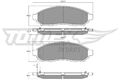 TOMEX Brakes Bremsbelagsatz Scheibenbremse TX 15-28 für NISSAN NAVARA NP300 D40