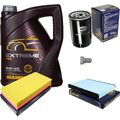 SCT Germany Inspektionspaket 5 L MANNOL Extreme 5W-40 für VW Audi Golf IV 1.6