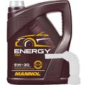 5 LITER MANNOL ENERGY 5W-30 502.00 505.00 229.3 WSS-M2C913-B ACEA A3/B3 5W30