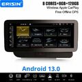 12,3" 8-Kern 8GB+128GB Android 13 Autoradio Navi Für Audi Q5 GPS CarPlay DAB+DSP