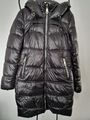 THOM by Thomas Rath Damen Steppmantel Jacke Winterjacke Parka Kapuze Schwarz 36