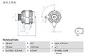 BOSCH Lichtmaschine Generator Lima 0 986 083 470 +39.58€ Pfand für BMW X5 E70 X6