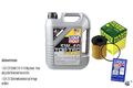 MANN-FILTER Ölfilter 5 L Liqui Moly Top Tec 4100 5W-40 für Fiat 500L 0.9