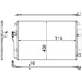 Kondensator, Klimaanlage MAHLE AC 553 001S