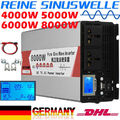 6000W 8000W Max Reiner Sinus Spannungswandler Wechselrichter 12V 24V 48V to 230V