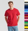 2er Pack Herren T-Shirt FRUIT OF THE LOOM Valueweight S-5XL - 33 Farben 61-036-0