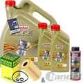 ÖLWECHSELSET SATZ+ 5W30 ÖL+LIQUI MOLY+1011 für BULLI VW T5 T6 2.0 TDI 84-140 PS