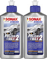 2x SONAX XTREME Polish + Wax 2 Hybrid NPT 250 ml 02071000 Poliermittel